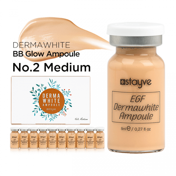 Dermawhite Foundation No. 2 – Medium - Stayve Meso