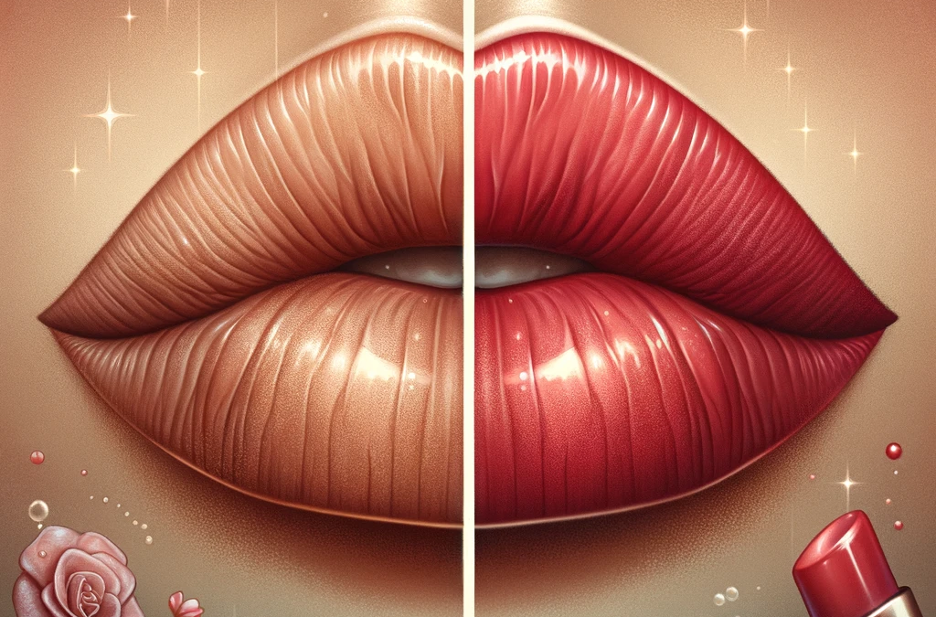 Lip Blush Before and After From Dull to Lustful